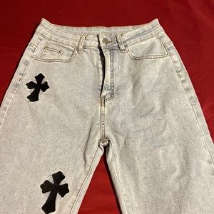 These are a pair of jeans I bought from a boutique to big for me still new